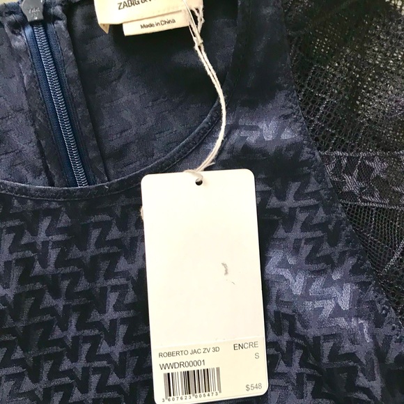 Zadig&Voltaire Roberto Jac Dress NWT - Picture 10 of 11